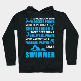 Swimming T-shirt Hoodie